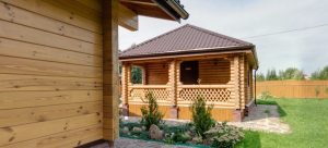 Деревянный дом из клееного профилированного бруса 99 м2