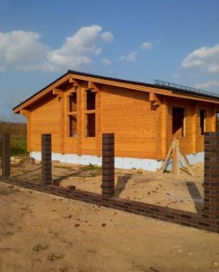 Дом из профилированного бруса 120 кв.м.